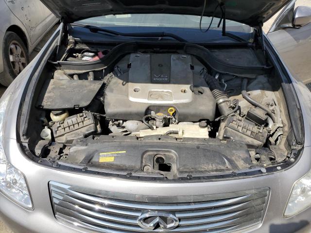 JNKCV61E89M311711 - 2009 INFINITI G37 BASE GRAY photo 11