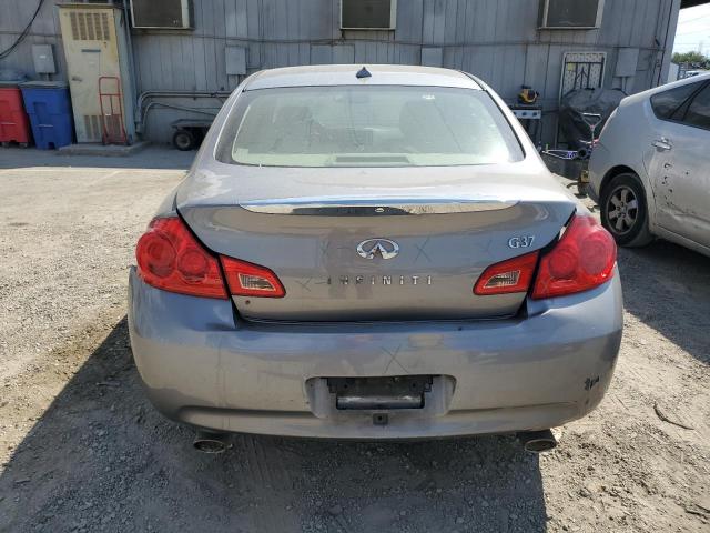 JNKCV61E89M311711 - 2009 INFINITI G37 BASE GRAY photo 6