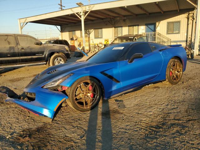 1G1YB2D73F5109816 - 2015 CHEVROLET CORVETTE STINGRAY 1LT BLUE photo 1