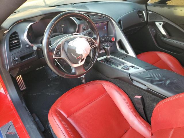 1G1YB2D73F5109816 - 2015 CHEVROLET CORVETTE STINGRAY 1LT BLUE photo 8