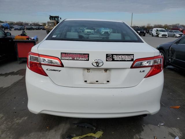 4T1BF1FK6CU570292 - 2012 TOYOTA CAMRY BASE WHITE photo 6