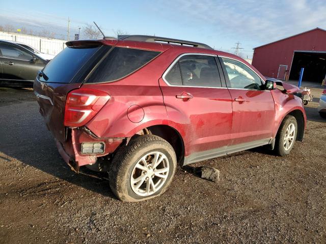 2GNALCEK5H1579761 - 2017 CHEVROLET EQUINOX LT BURGUNDY photo 3