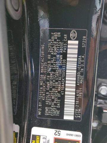 4T1DAACK1SU593330 - 2025 TOYOTA CAMRY XSE 黑色 照片 13