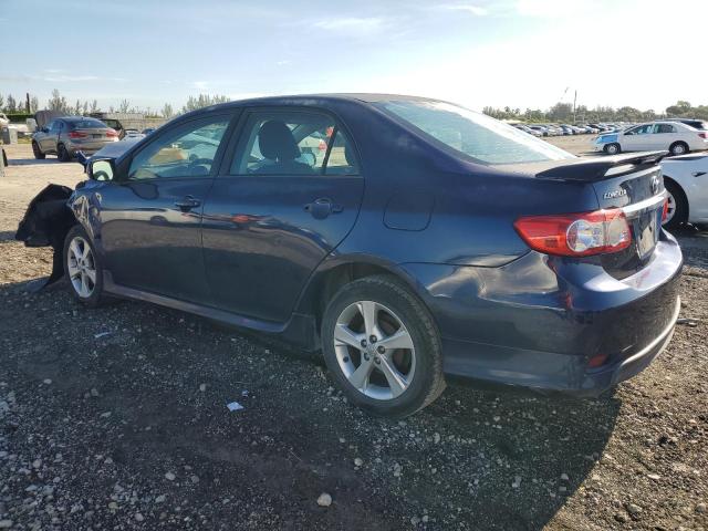 5YFBU4EE8DP083231 - 2013 TOYOTA COROLLA BASE أزرق صورة 2