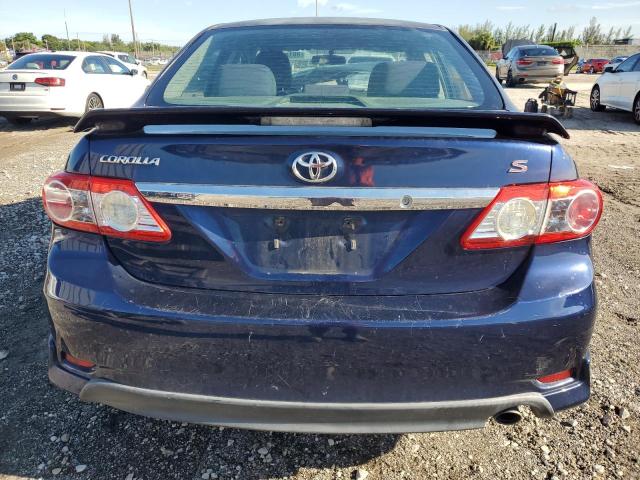 5YFBU4EE8DP083231 - 2013 TOYOTA COROLLA BASE أزرق صورة 6