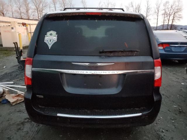 2C4RC1BG3ER383184 - 2014 CHRYSLER TOWN & COU TOURING CHARCOAL photo 6