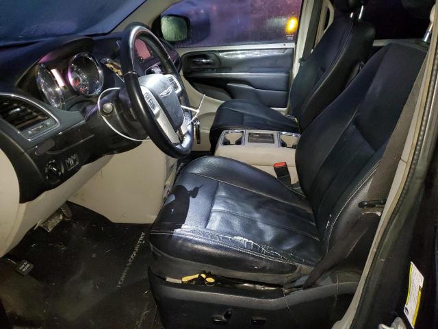 2C4RC1BG3ER383184 - 2014 CHRYSLER TOWN & COU TOURING CHARCOAL photo 7