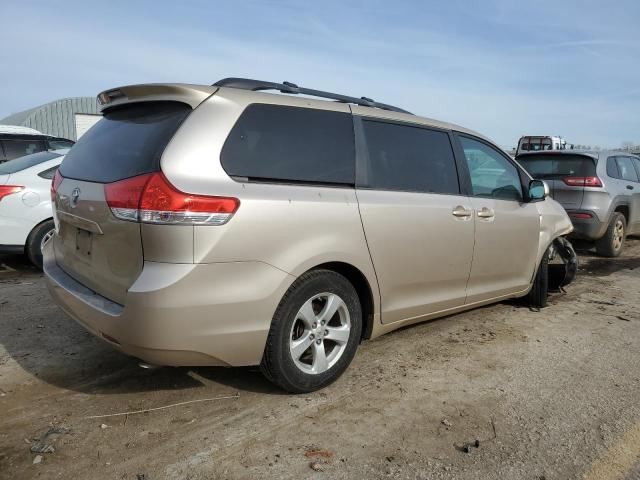 5TDKK3DC9BS087485 - 2011 TOYOTA SIENNA LE GOLD photo 3