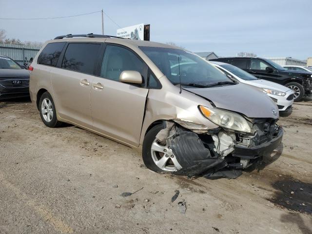 5TDKK3DC9BS087485 - 2011 TOYOTA SIENNA LE GOLD photo 4