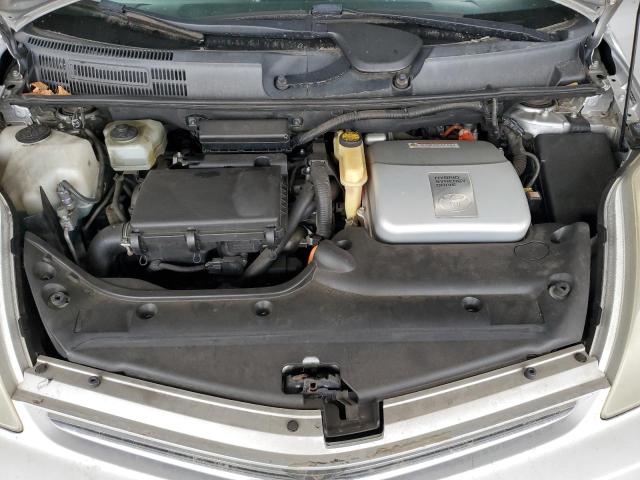 JTDKB20U477625486 - 2007 TOYOTA PRIUS Արծաթագույն լուսանկար 11