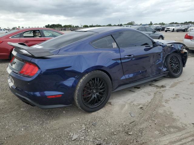 1FA6P8CF9J5153541 - 2018 FORD MUSTANG GT BLUE photo 3