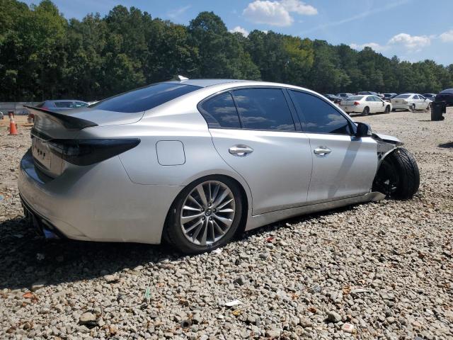 JN1EV7AP0JM353900 - 2018 INFINITI Q50 LUXE ვერცხლისფერი ფოტო 3