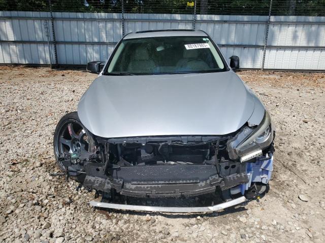 JN1EV7AP0JM353900 - 2018 INFINITI Q50 LUXE ვერცხლისფერი ფოტო 5