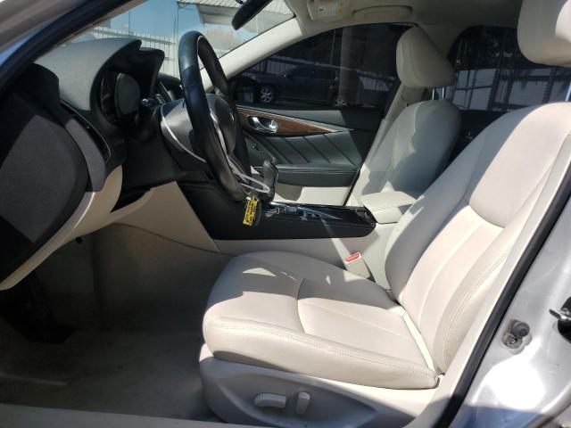 JN1EV7AP0JM353900 - 2018 INFINITI Q50 LUXE ვერცხლისფერი ფოტო 7