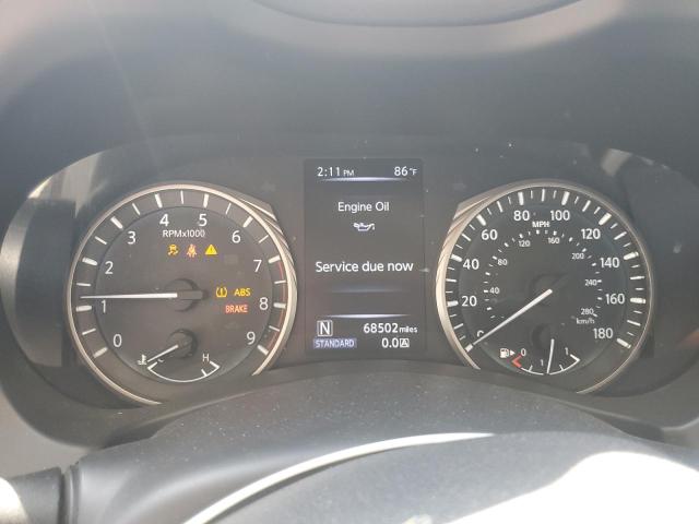 JN1EV7AP0JM353900 - 2018 INFINITI Q50 LUXE ვერცხლისფერი ფოტო 9