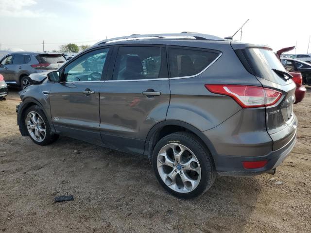 1FMCU9J96DUB15702 - 2013 FORD ESCAPE TITANIUM GRAY photo 2