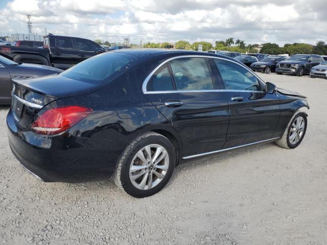 W1KWF8EBXMR619620 - 2021 MERCEDES-BENZ C 300 4MATIC BLACK photo 3