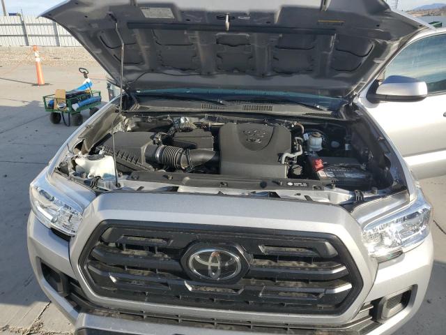 3TMCZ5AN2KM220217 - 2019 TOYOTA TACOMA DOUBLE CAB SILVER photo 11