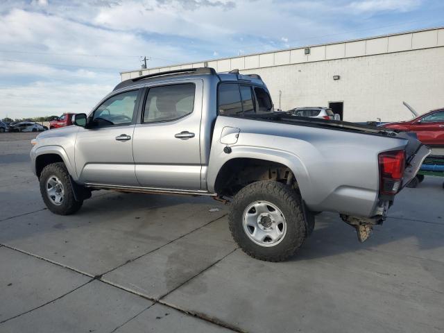 3TMCZ5AN2KM220217 - 2019 TOYOTA TACOMA DOUBLE CAB SILVER photo 2