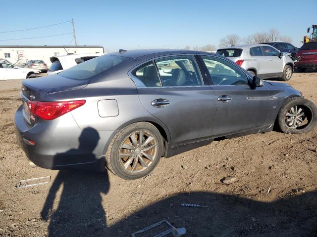 JN1BV7AR4FM410370 - 2015 INFINITI Q50 BASE GRAY photo 3