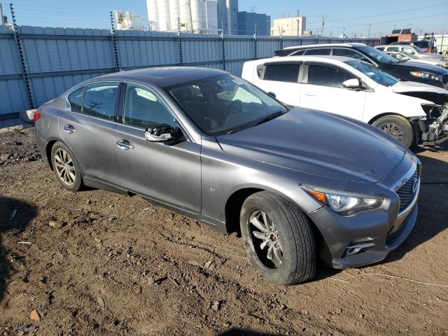 JN1BV7AR4FM410370 - 2015 INFINITI Q50 BASE GRAY photo 4