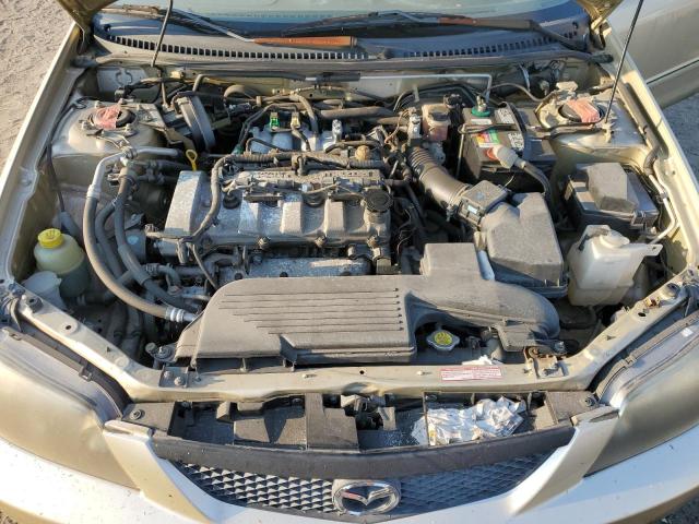 JM1BJ225220626744 - 2002 MAZDA PROTEGE DX GOLD photo 11