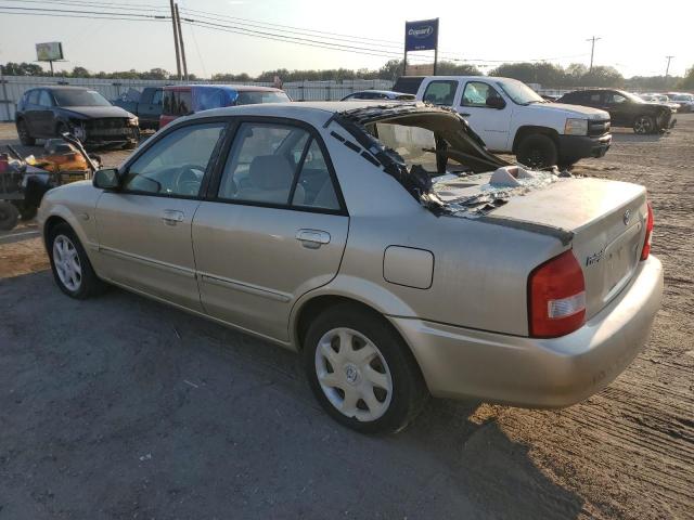 JM1BJ225220626744 - 2002 MAZDA PROTEGE DX GOLD photo 2