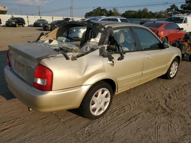 JM1BJ225220626744 - 2002 MAZDA PROTEGE DX GOLD photo 3