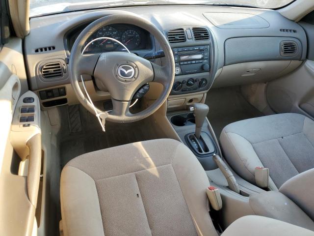 JM1BJ225220626744 - 2002 MAZDA PROTEGE DX GOLD photo 8