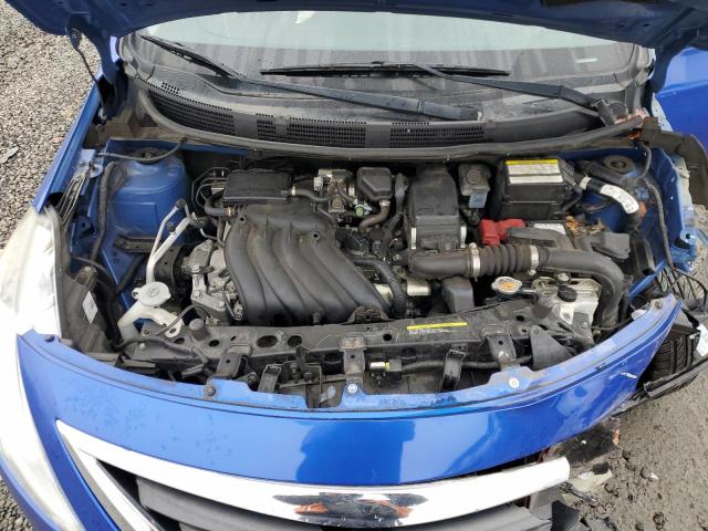 3N1CN7AP8GL878262 - 2016 NISSAN VERSA S BLUE photo 11