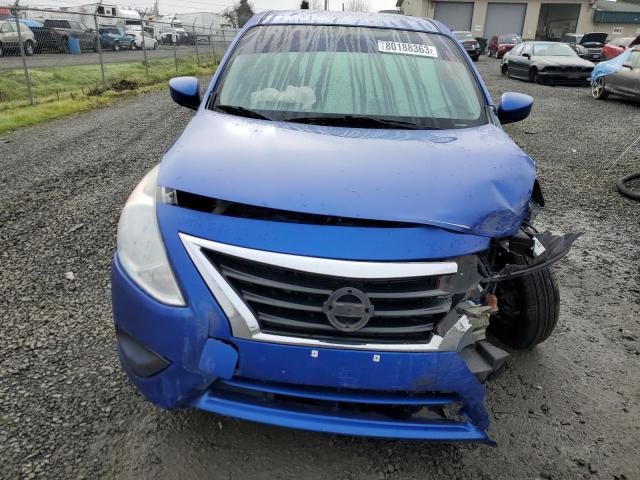 3N1CN7AP8GL878262 - 2016 NISSAN VERSA S BLUE photo 5