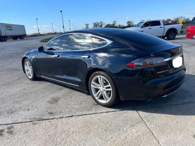 5YJSA1CG6DFP13870 - 2013 TESLA MODEL S Կապույտ լուսանկար 3