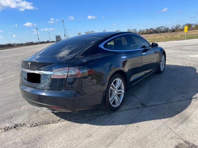 5YJSA1CG6DFP13870 - 2013 TESLA MODEL S Կապույտ լուսանկար 4