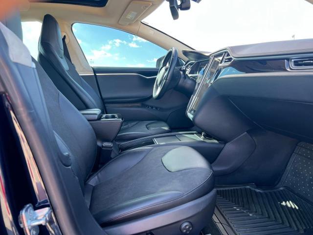 5YJSA1CG6DFP13870 - 2013 TESLA MODEL S Կապույտ լուսանկար 5