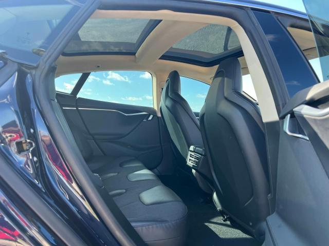 5YJSA1CG6DFP13870 - 2013 TESLA MODEL S Կապույտ լուսանկար 6