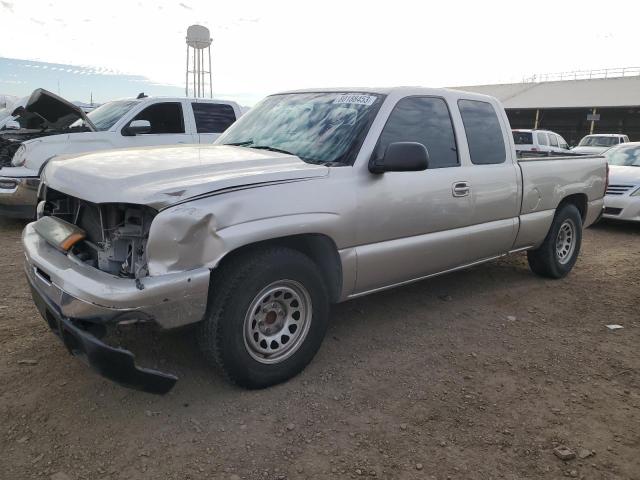 1GCEC19X46Z154296 - 2006 CHEVROLET SILVERADO C1500 SILVER photo 1