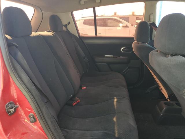 3N1BC1CP7BL505959 - 2011 NISSAN VERSA S RED photo 10