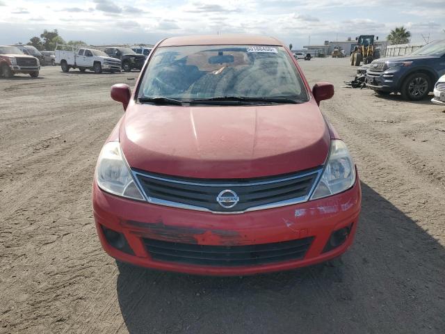 3N1BC1CP7BL505959 - 2011 NISSAN VERSA S RED photo 5