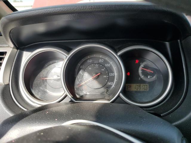 3N1BC1CP7BL505959 - 2011 NISSAN VERSA S RED photo 9