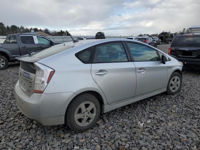 JTDKN3DUXB5311062 - 2011 TOYOTA PRIUS SILVER photo 3