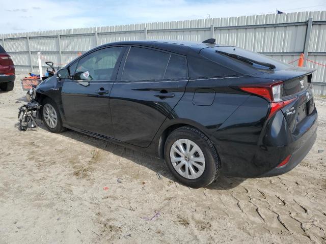 JTDKARFU5K3087173 - 2019 TOYOTA PRIUS BLACK photo 2