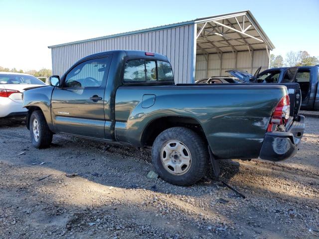 5TENX22N69Z647750 - 2009 TOYOTA TACOMA GREEN photo 2