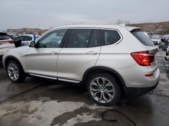 5UXWY3C54G0N87663 - 2016 BMW X3 XDRIVE28D BEIGE photo 2