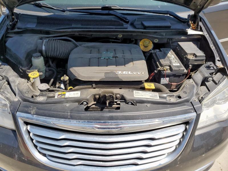 2C4RC1BG4GR279967 - 2016 CHRYSLER TOWN & COU TOURING ვერცხლისფერი ფოტო 12