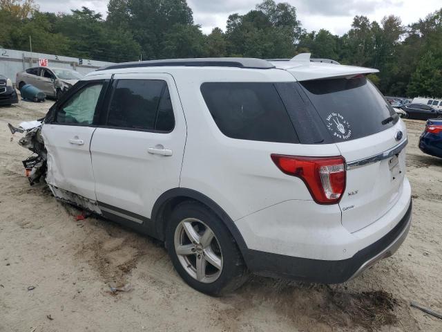 1FM5K8D89GGD15827 - 2016 FORD EXPLORER XLT თეთრი ფოტო 2