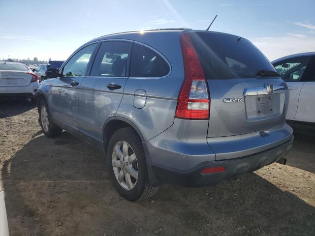 JHLRE48577C116095 - 2007 HONDA CR-V EX BLUE photo 2