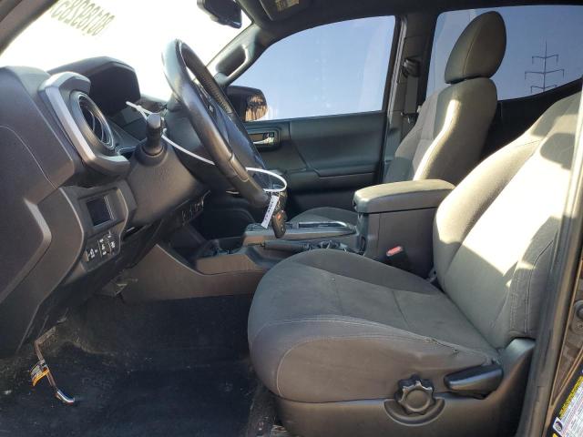 3TMCZ5AN1HM090701 - 2017 TOYOTA TACOMA DOUBLE CAB BLACK photo 7