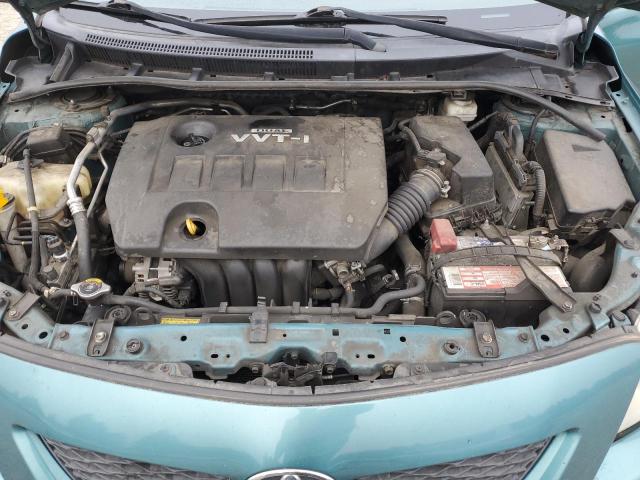 1NXBU4EE6AZ298164 - 2010 TOYOTA COROLLA BASE ტურკოუსი ფოტო 11