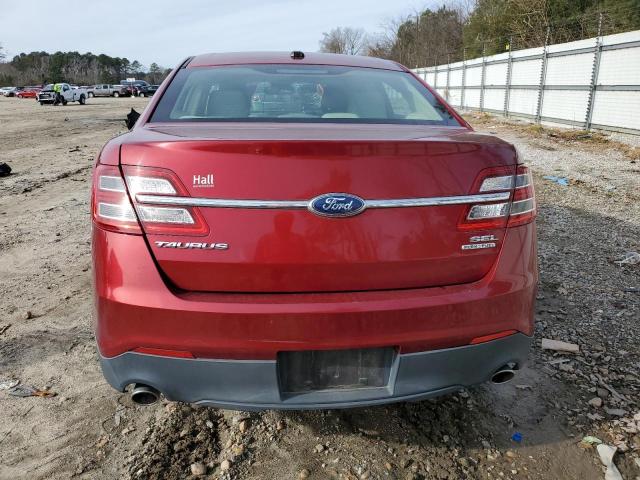 1FAHP2E87DG118381 - 2013 FORD TAURUS SEL BURGUNDY photo 6