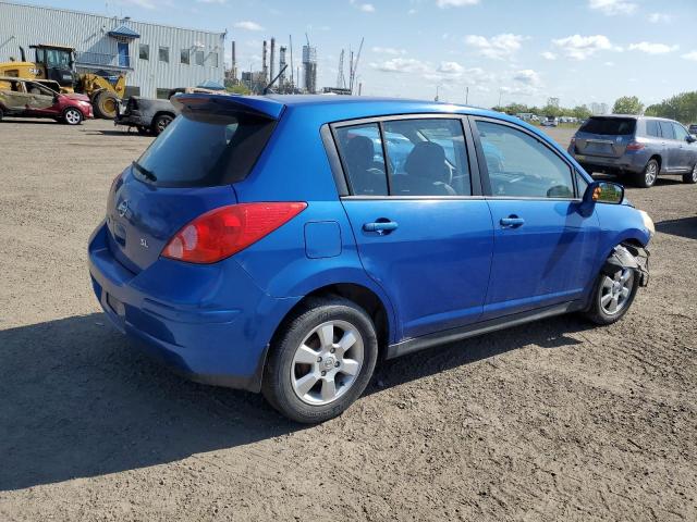 3N1BC13EX8L394069 - 2008 NISSAN VERSA S BLUE photo 3